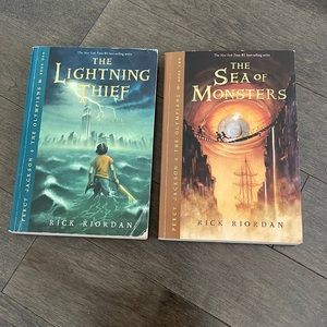 Percy Jackson Book One & Book Two | The Lightning Thief & The Sea of Monsters